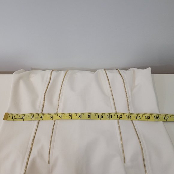 Calvin Klein Sheath - with gold zipper trim - Picture 8 of 9